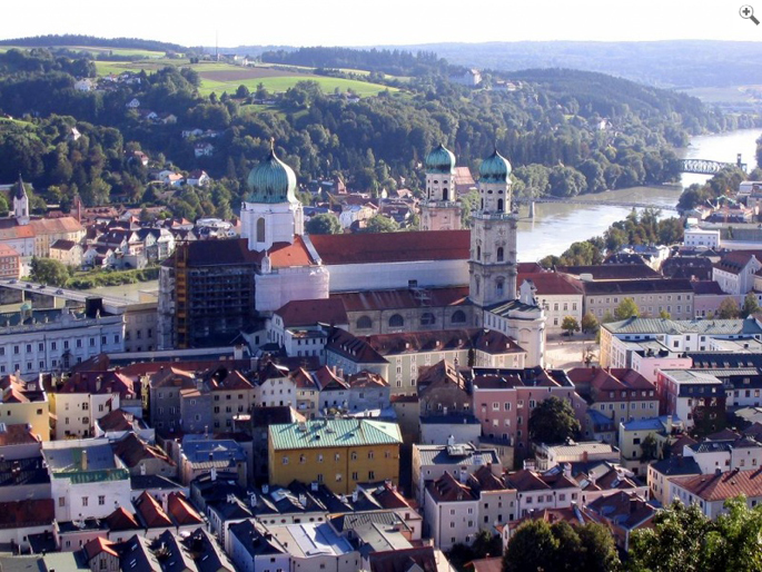Blick auf den Dom zu Passau